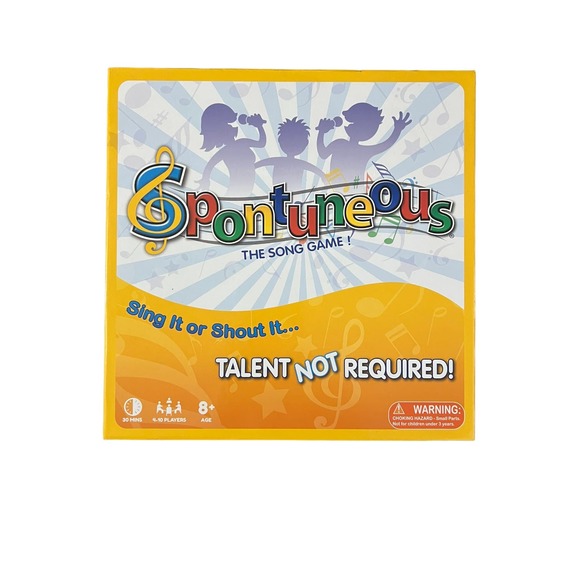 Spontuneous the Song Game Sing It or Shout It Talent Not Required - Picture 1 of 5